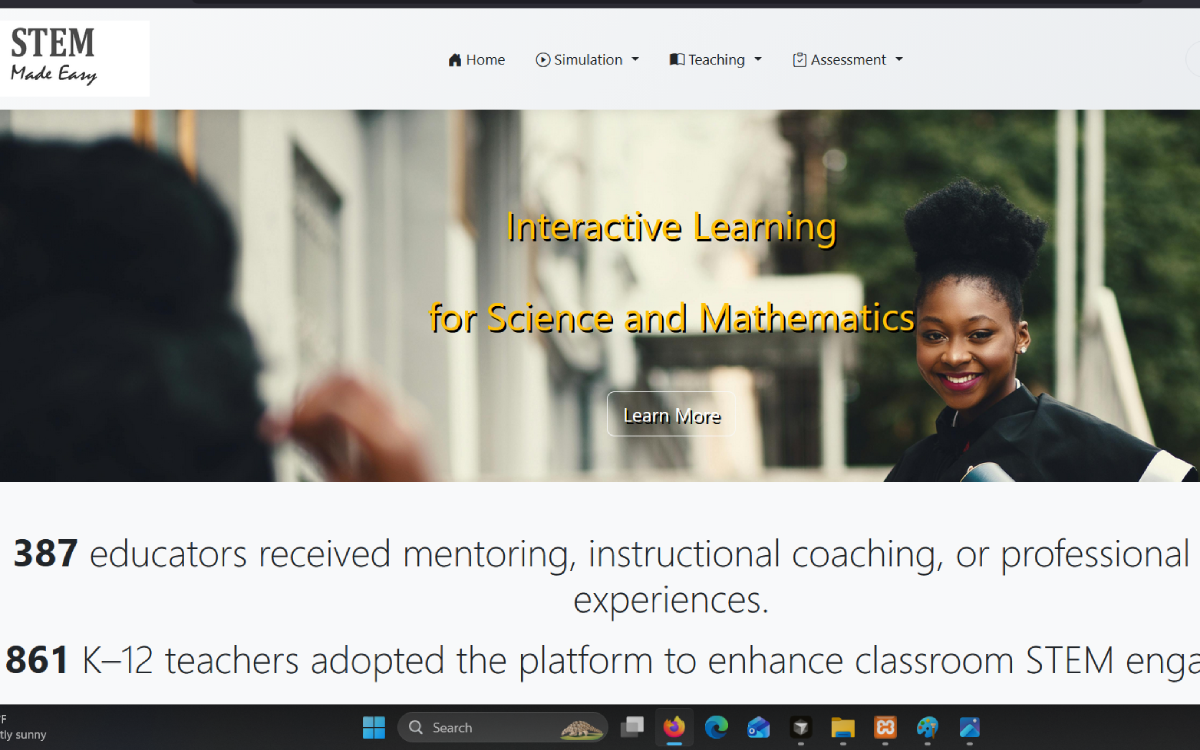 STEM website project